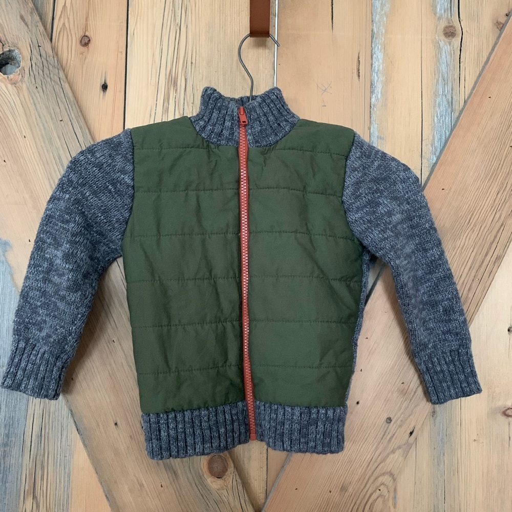 Cat & Jack boys sweater jacket, size 3T